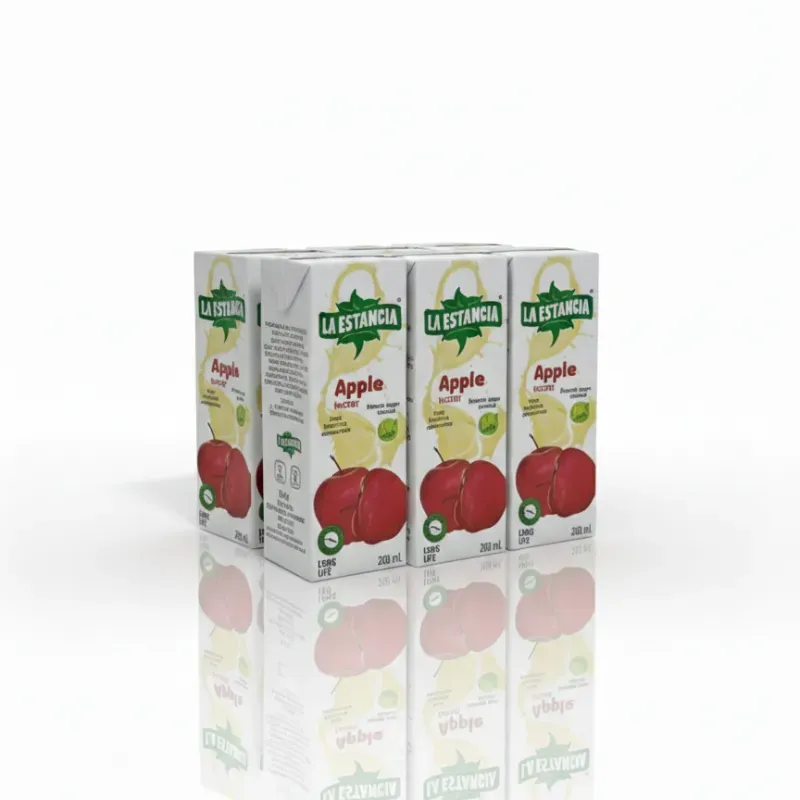 Sixpack de jugo de Manzana La Estancia 
