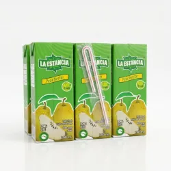 Sixpack de Jugo de Pera La Estancia - 6 unidades (200 ml c/u)