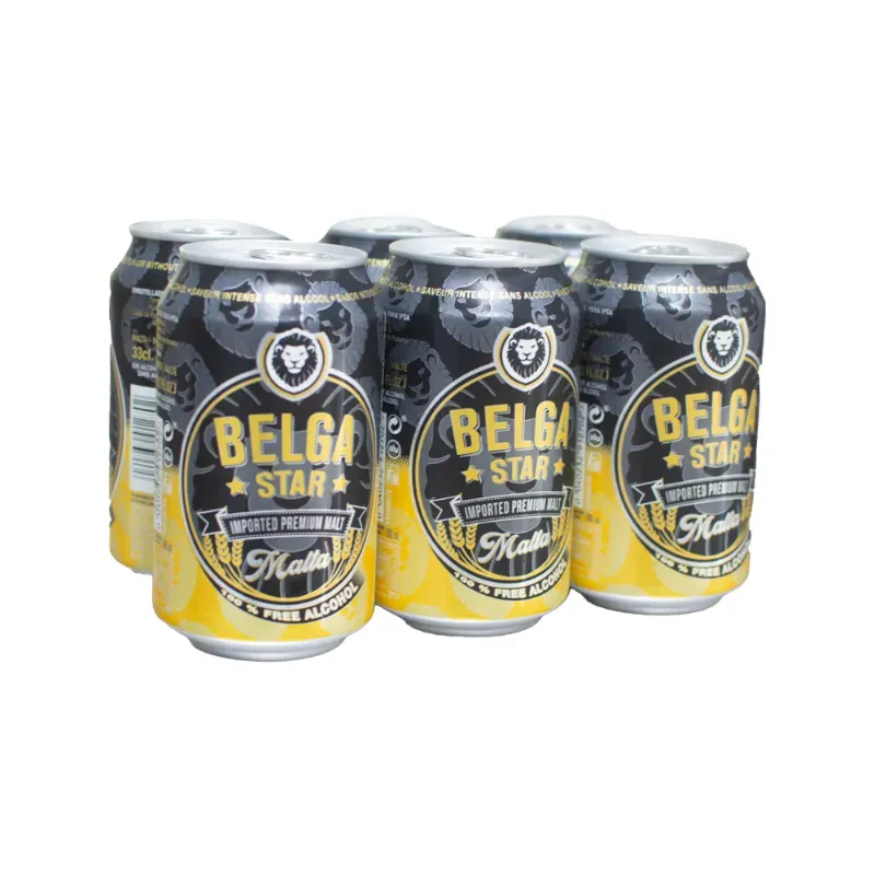 Sixpack de malta Belga Star