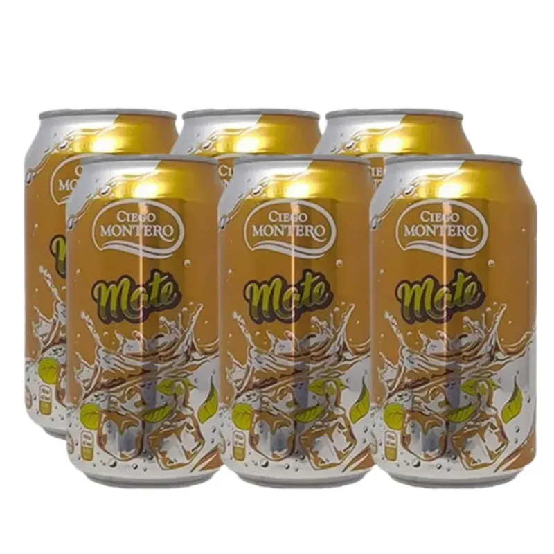 Sixpack de refresco de mate 