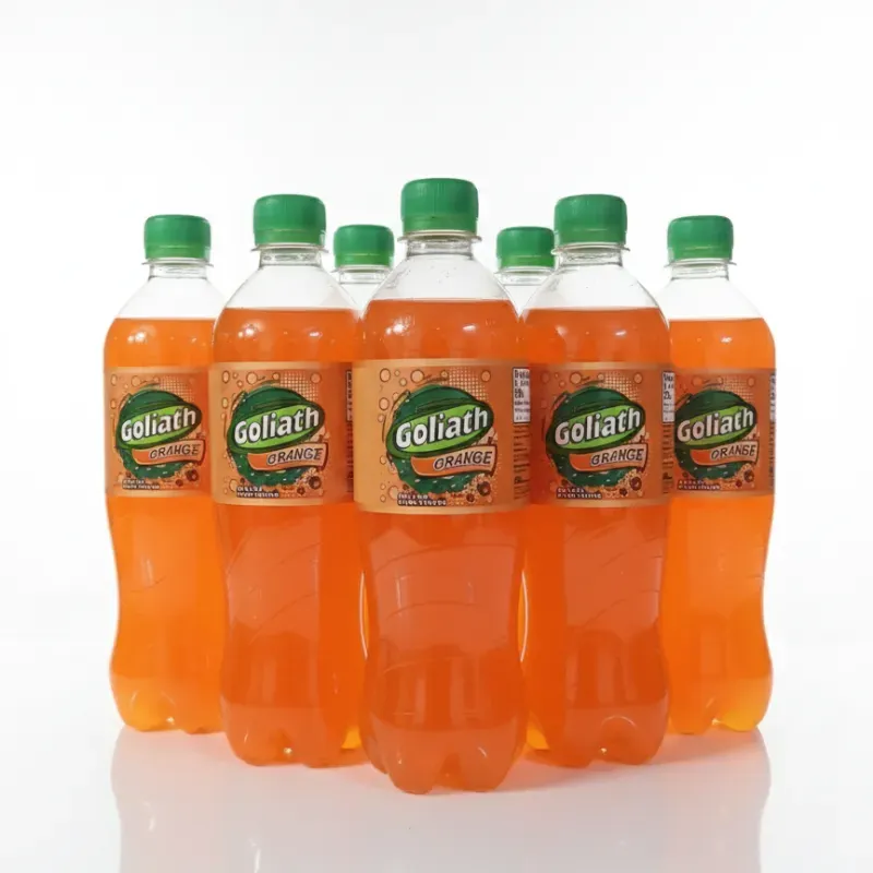 Sixpack de Refresco de Naranja GOLIATH 