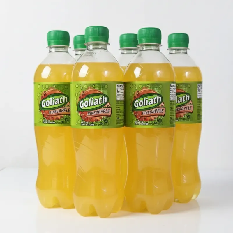 Sixpack de refresco de Piña GOLIATH 