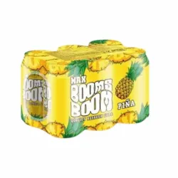 Sixpack de Refresco gaseado de piña 