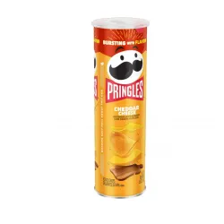 Snack Pringles Cheddar Cheese - 158g