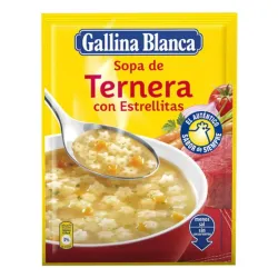 Sopa de Ternera con estrellitas