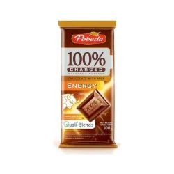 Tableta de Chocolate con Leche Pobeda - 100 g