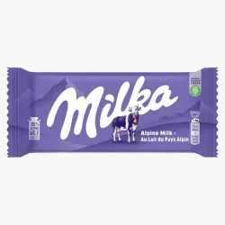 Tableta Milka de leche Alpina 90g