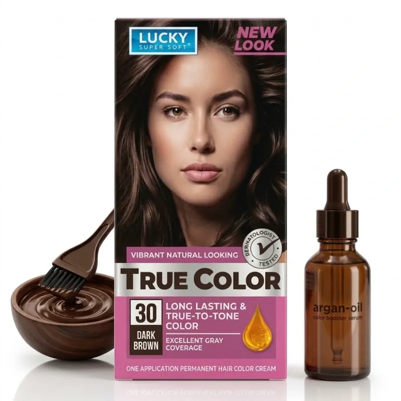 Tinte Castaño Oscuro Lucky Super Soft - 1.36 oz