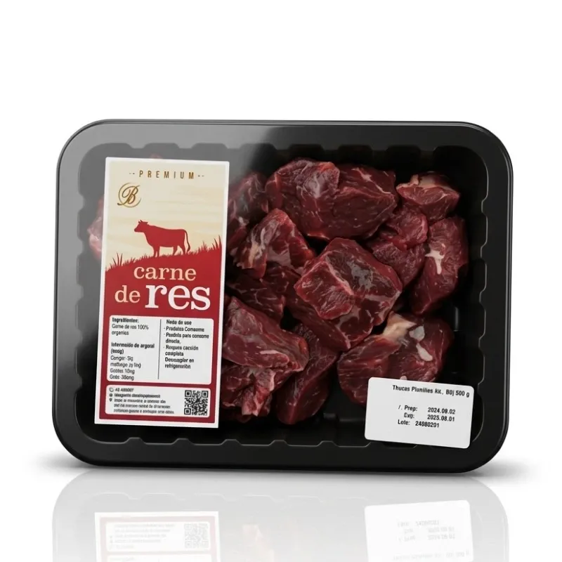 Trozos de Palomillas de res CELAB - Bandeja de 500 g (1.1 lbs)
