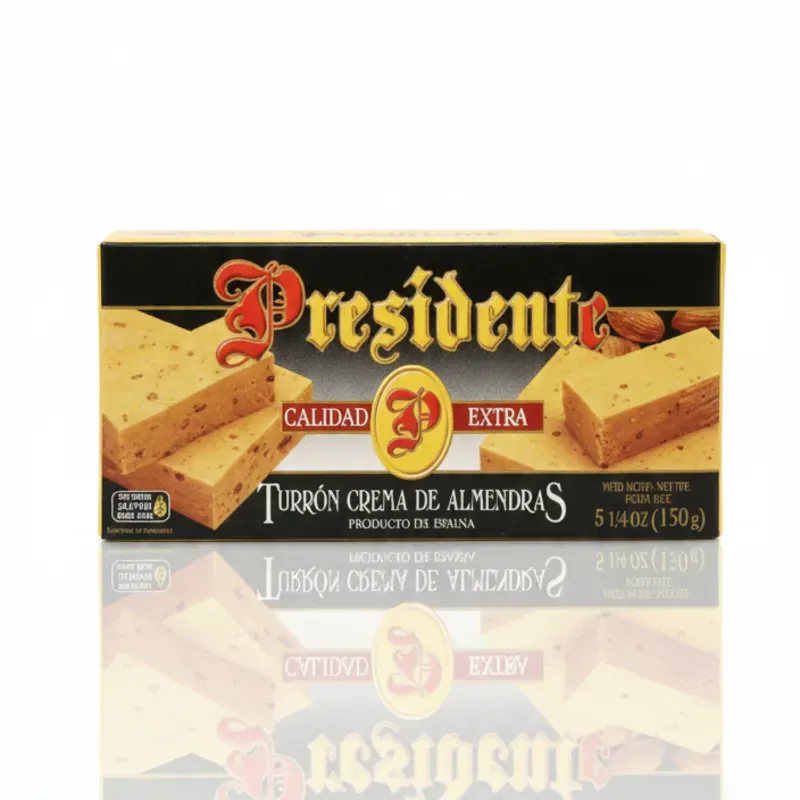 Turrón de Crema de Almendras Blando Presidente - 150g