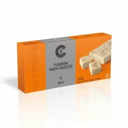 Turrón de Nata Nueces Castillo Jijona - 200g