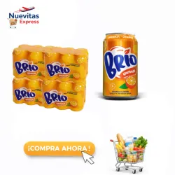 Caja de 24 Refrescos de Naranja