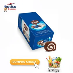 Caja de 24 Rollitos de Chocoalte