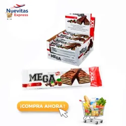 Caja de 24 Sorbetos Mega de Chocolate