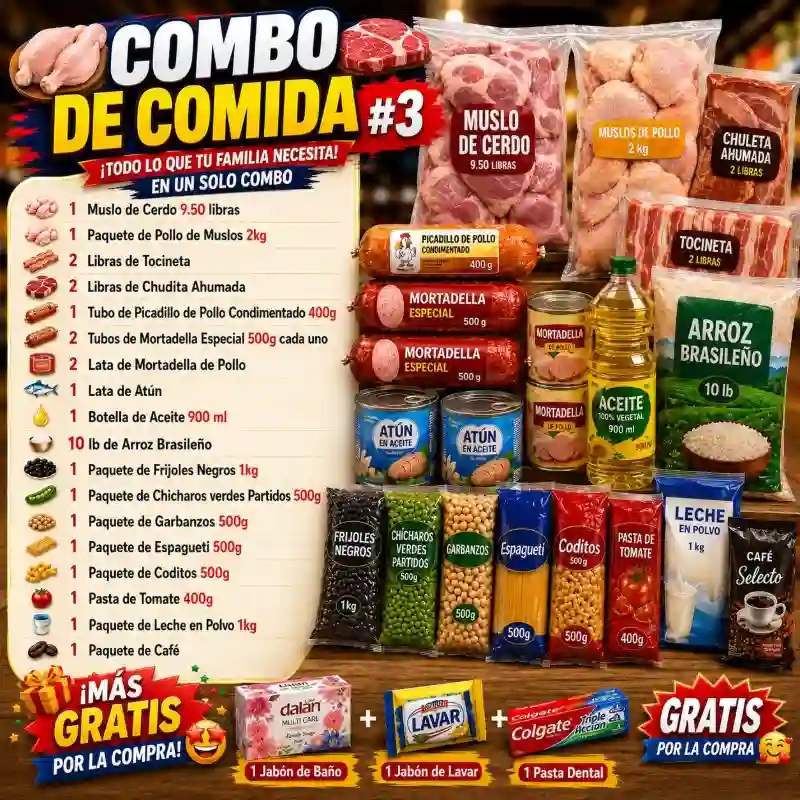 Combo de Comida #3