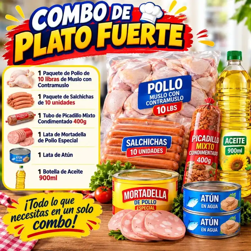 Combo de Plato Fuerte