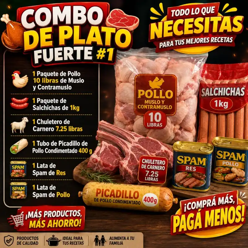 Combo de Plato Fuerte