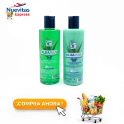 Juego de Champú y Acondicionador Aloa Plus