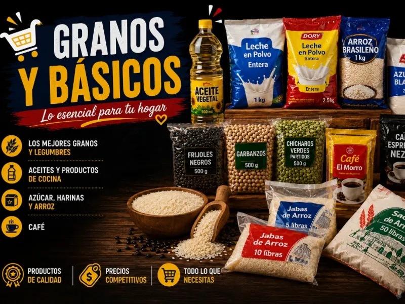 🫘 _GRANOS Y BÁSICOS_