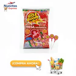 Paquete de Chupa chupa de Fresa