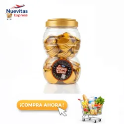 Pomo de Monedas de Chocolate