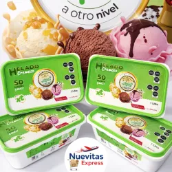 Pote de Helado de Chocolate