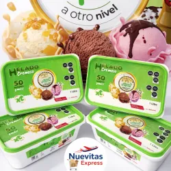 Pote de Helado de Vainilla Chips