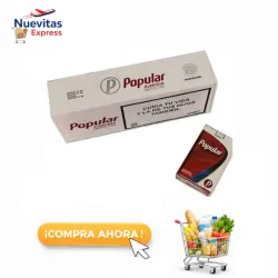 Rueda de Cigarro Popular Rojo 