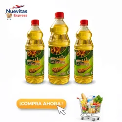 Set de 3 Botellas de Aceite