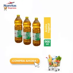 Set de 3 Botellas de Aceite