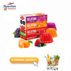 Set de 3 paquetes de Gelatinas