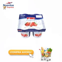 Set de 4 Yogurt de Fresa (PMI)