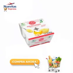 Set de 4 Yogurt de Platanito