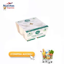 Set de 4 Yogurt Natural