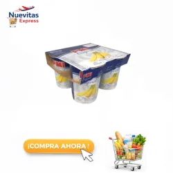Set de 4 Yogurt de Platanito