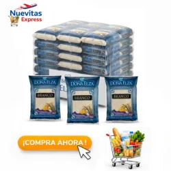 Set de 5 Bolsas de Arroz Brasileño 1kg c/u