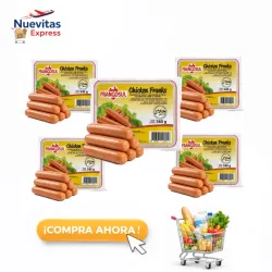 Set de 5 Paquetes de Salchichas