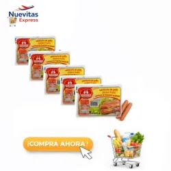 Set de 5 Paquetes de Salchichas