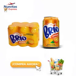 Set de 6 Refrescos de Naranja
