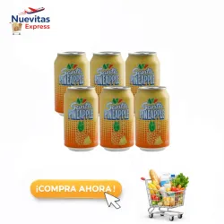 Set de 6 Refrescos de Piña