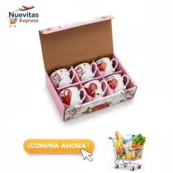 Set de 6 Tazas para Café