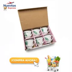 Set de 6 Tazas para Café