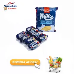 Set de 8 Paquetes de Galleticas Milk