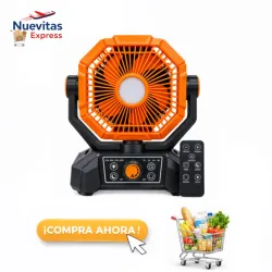 Ventilador Recargable 20mil mAh