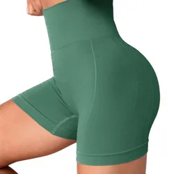 Legging corta verde para mujer