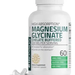 Magnesium Glycinate  200mg 60 cápsula 