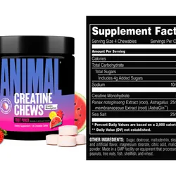 Creatina monohidrata animal