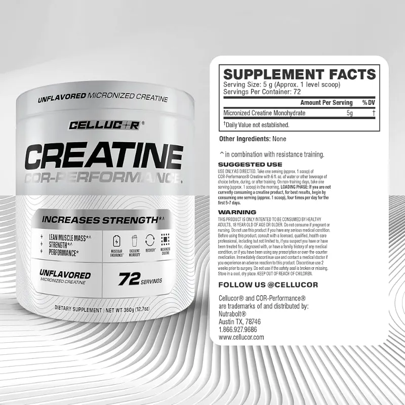 Creatina monohidratada cellucor