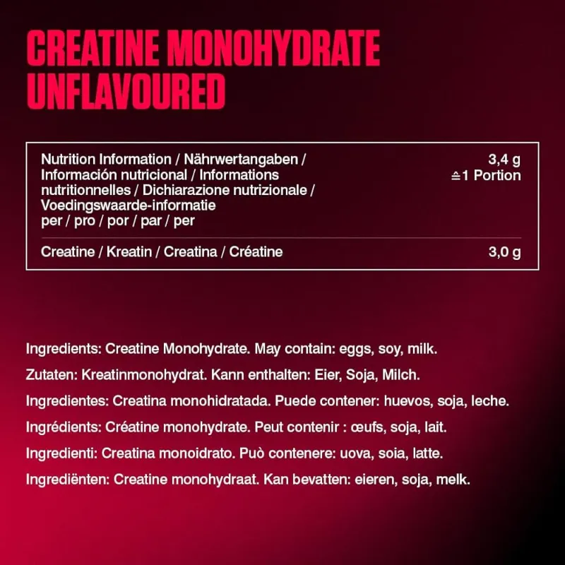 Creatina monohidratada Dymatize