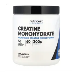 Creatina monohidratada nutricost